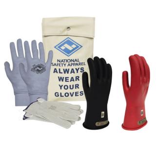 National Safety Apparel ArcGuard Rubber Voltage Glove Premium Kit