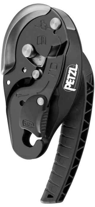 Petzl I'D L Self-Braking Descender (Black)