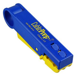 Cable Prep Super CPT Cable Stripping Tool for Flexible Feeder Cable with Single Installed Blade Cartridge - TXFF