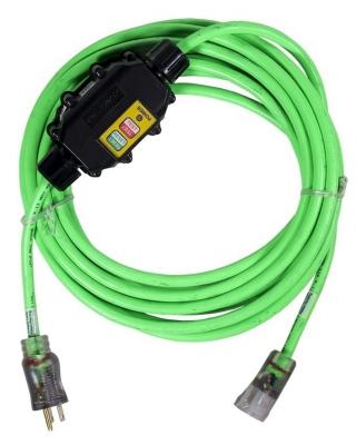 Solid Ground 50 Foot Inline GFCI Extension Cord