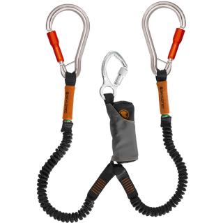 Skylotec SkySafe Pro Flex Y Lanyard with Aluminum Carabiners