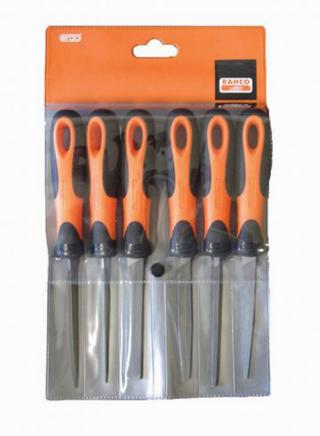 Snap On Bahco 6 Piece Engineering File Set