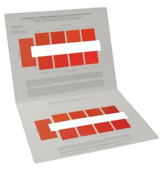 FAA In-Service Orange Color Range Chart