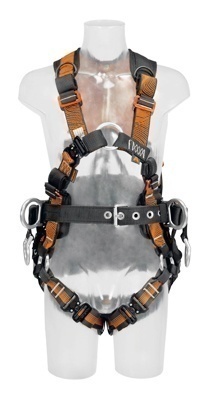 3X-Large Elk River 66636 EagleTower Polyester/Nylon QC 6 D-Ring Harness with Quick-Connect Buckles 