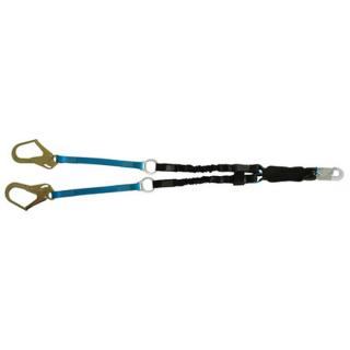 Tractel Rracpac F2 Twin Leg Lanyard Extendible with Rescue Rings