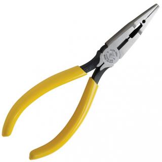 Klein Tools VDV026-049 Scotchlok Connector Crimping Needle Nose Pliers 