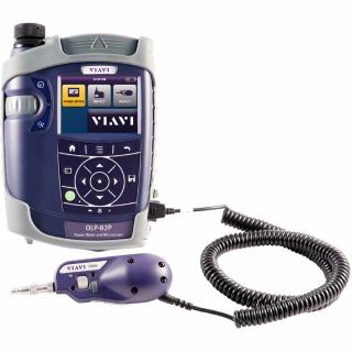 Viavi SmartClass Fiber OLP-82/82P Inspection-Ready Optical Power Meter with OLP-82 Standalone Digital Handheld Video Display and Integrated OPM