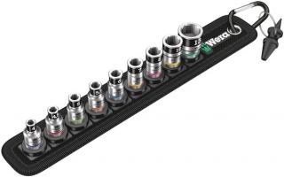 Wera Tools Belt A 1 Zyklop Socket Set with Holding Function, 1/4 Inch Drive, 10 Pieces