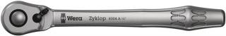 Wera Tools 8004 A Zyklop Metal Ratchet with Switch Lever 1/4 Inch Drive