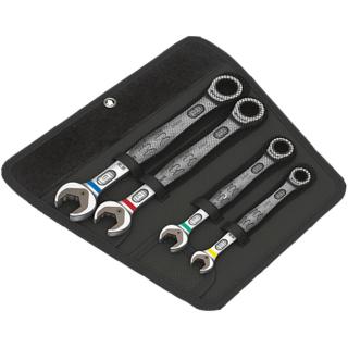 Wera Tools Joker Set of Ratcheting Combination Wrenches (4 Pieces)