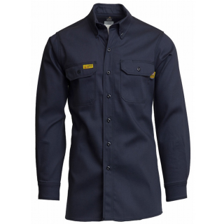 Lapco FR 6oz Uniform Shirt - Navy