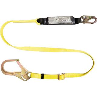 Single Leg and Twin Leg Shock Absorbing Lanyards  Fall Arrest Protection  Equipment & Safety Gear - GME Supply