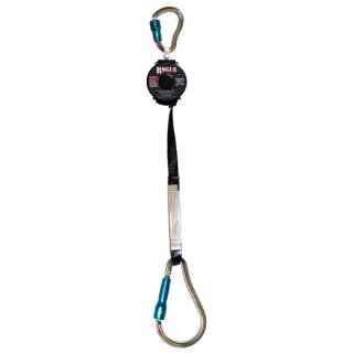 French Creek Single-Leg Eight Foot SRL with 354-4A Carabiner and #62A Carabiner with 2 Inch Opening