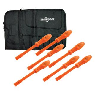 Jameson 1000V Insulated 7 Piece Nut Driver Set