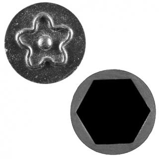 Channell Commercial Corp Self Lock Security Key 5 Point Star Pattern and 7/16 Inch Driver
