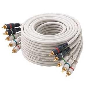 Steren 6 Foot 5-RCA Video/Audio Cables