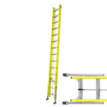 Sunset Ladder Company Ladder 28' Extension with Auto Levels (375lb)