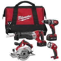 Milwaukee Cordless Tool Kit