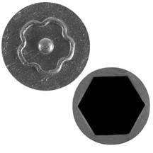 Channell Commercial Corp Self Lock Security Key 5 LZ Point Star Pattern with 7/16 Inch Socket