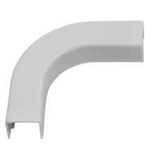 Premiere Raceway Products Surface Mount Raceway Right-Angle (White)
