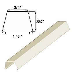 Belden Straight Run Molding Ivory (3/4