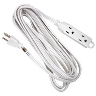 Voltec Extension Cord 3-Outlet, 15-feet