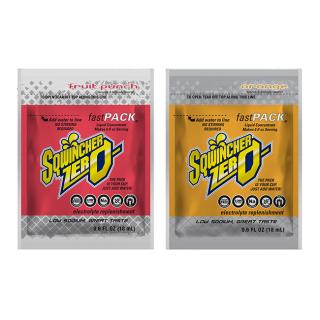 Sqwincher Fast Pack Zero Sugar Sports Drink Concentrate (50 Pouches)