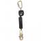 3M DBI-SALA Class 1 Overhead Mount Nano-Lok Personal Self-Retracting Lifeline with Anchor Hook
