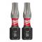 Milwaukee SHOCKWAVE Insert Bit Torx T25 (2 Pack)