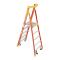 Werner 11 Foot Reach Height Fiberglass Podium Ladder 5 Foot Type IA