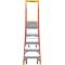 Werner 11 Foot Reach Height Fiberglass Podium Ladder 5 Foot Type IA