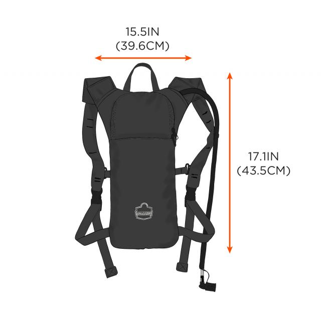 Ergodyne 5155 ChillIts Low Profile Hydration Pack