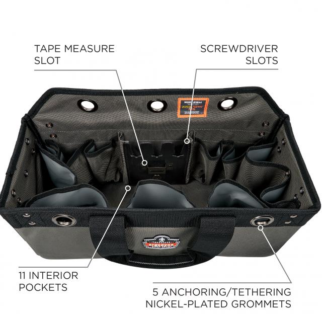 Ergodyne Arsenal 5844 Bucket Truck Tool Bag with Tool Tethering