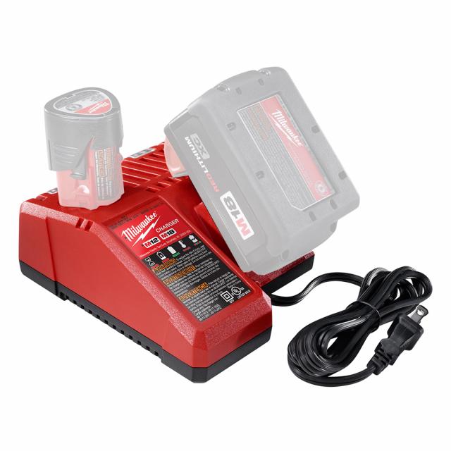 Milwaukee M18 and M12 LithiumIon Battery Charger
