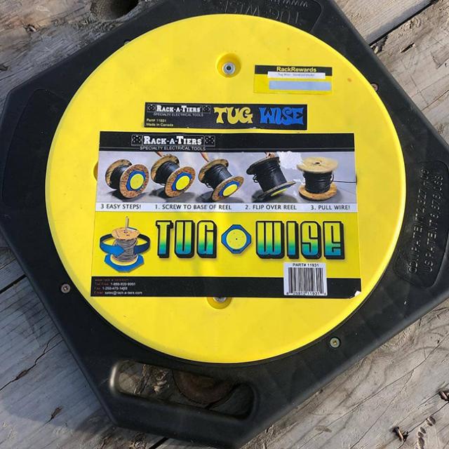 RackATiers Tug Wise Standard Lazy Susan Large Wire Dispensing Tool
