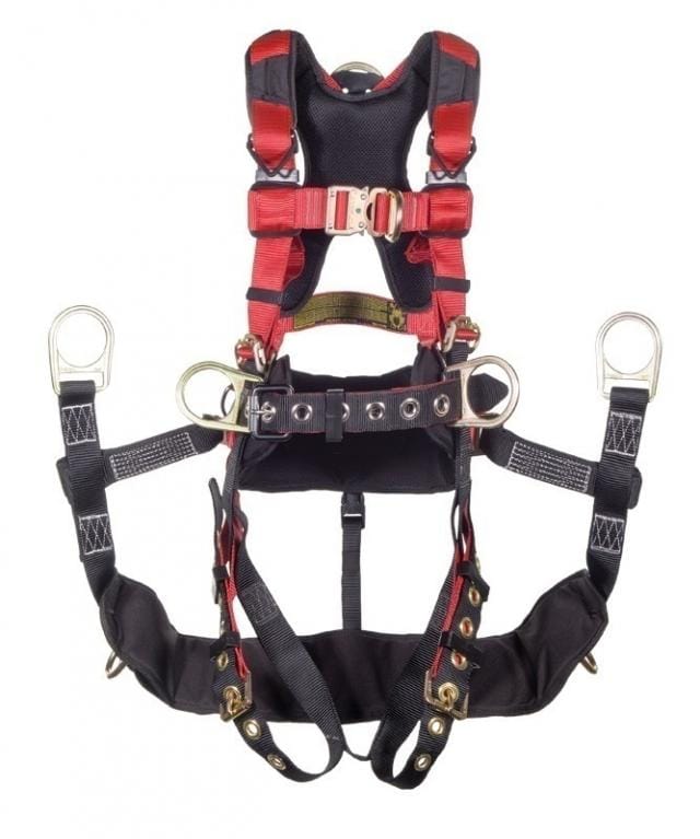 WestFall Pro 88010 Ascend Tower Climbing Harness Steel