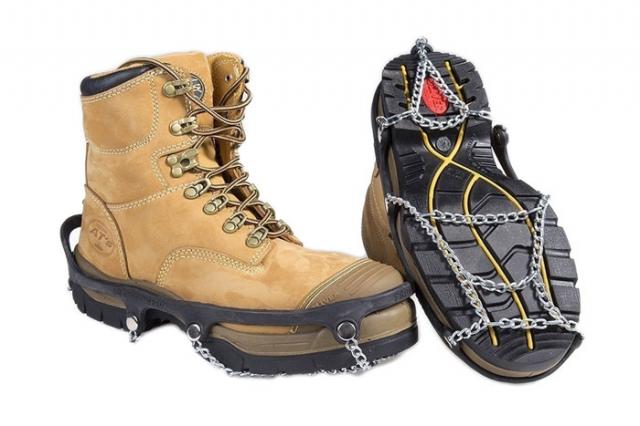 icetrekkers diamond grip traction cleats