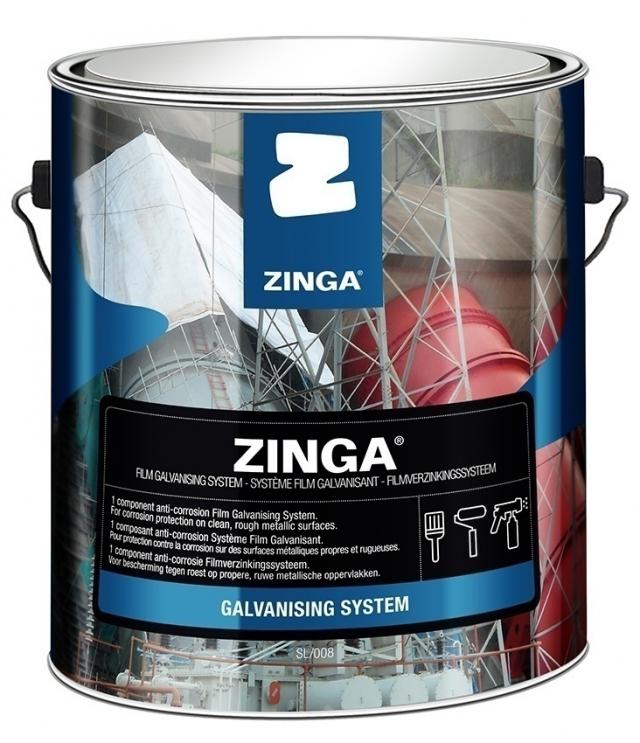 Zinga Z10 Zinc Film Cold Galvanizing Coating 1 Gallon