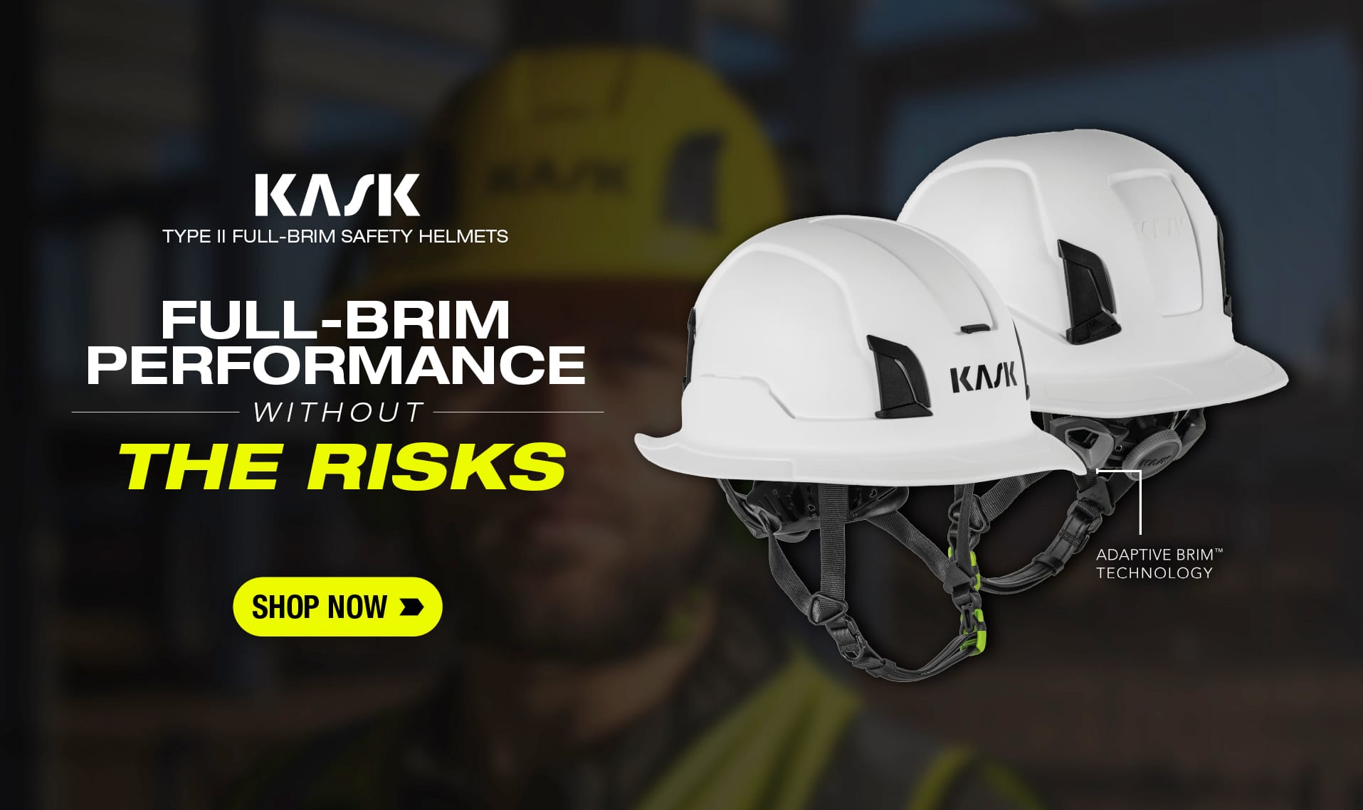 Kask Full Brim Performance.