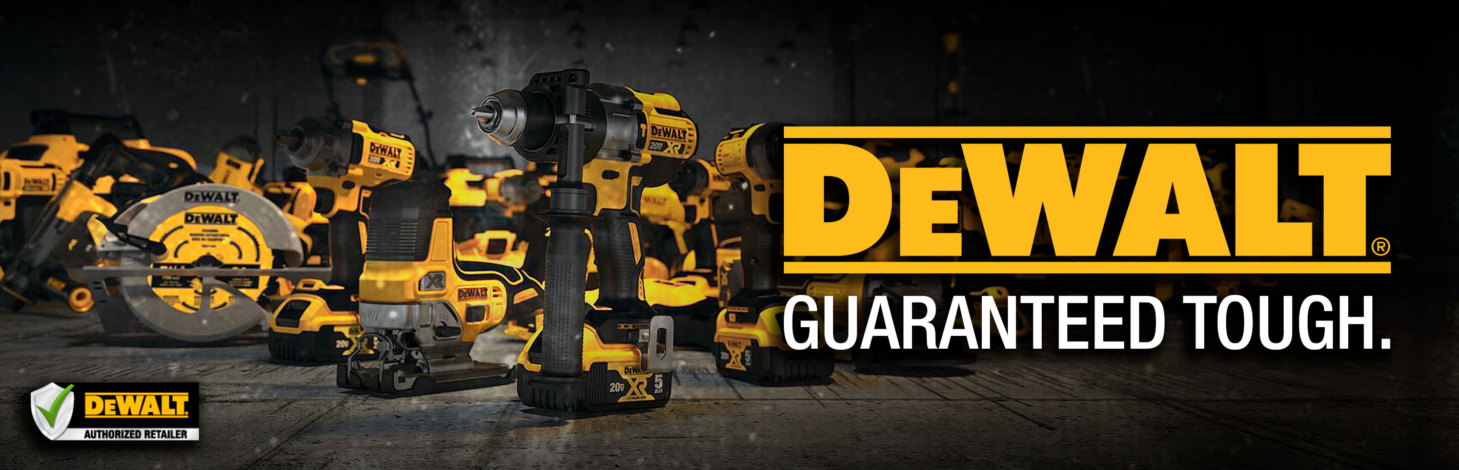 GME Supply is a DeWALT authorized dealer