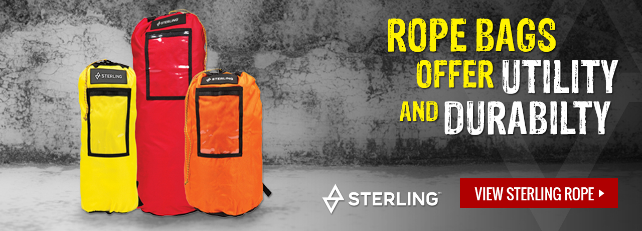 Rope bags by Sterling Rope at GME Supply