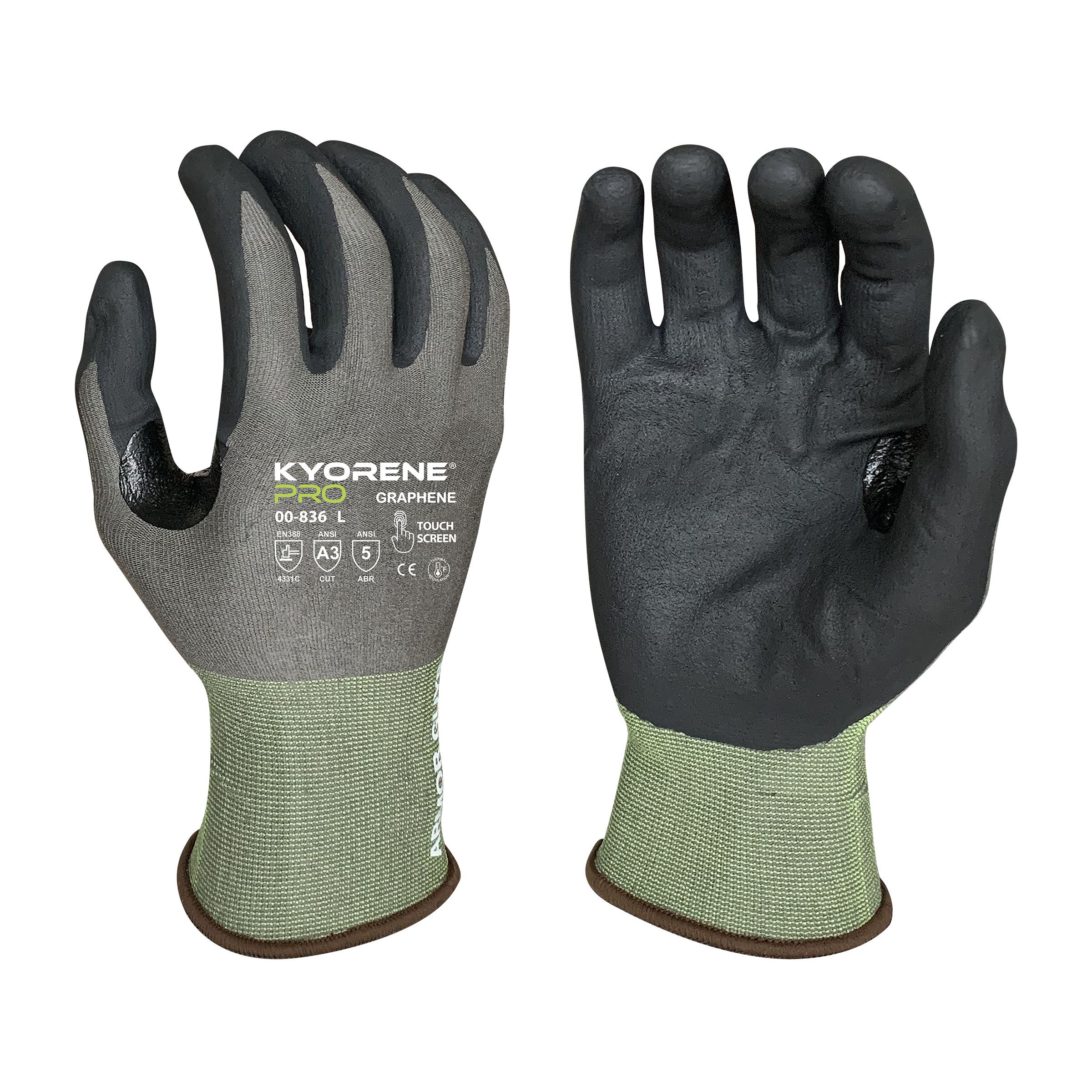 Armor Guys 00836 Kyorene Pro A3 Cut 18 Gauge Touchscreen Glove