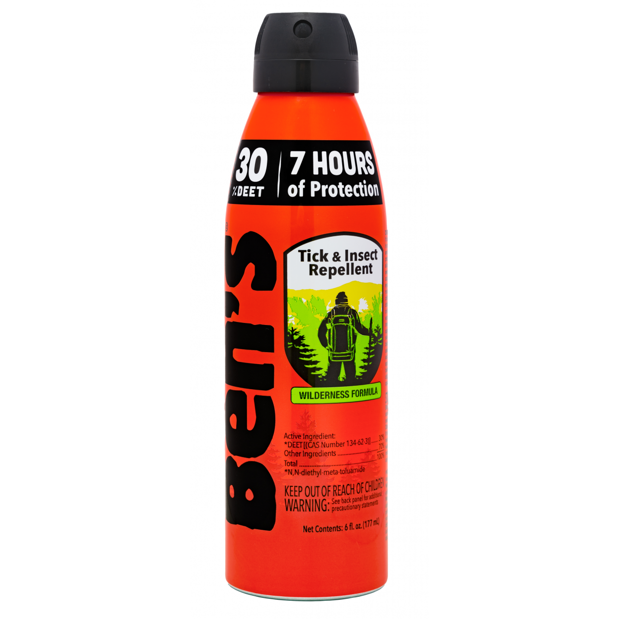 Ben's 30 Tick and Insect Repellent 6Ounce EcoSpray