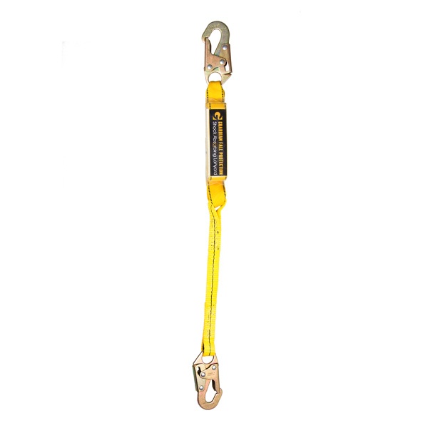 Guardian Shock Absorbing Lanyard with Snap Hooks from GME Supply