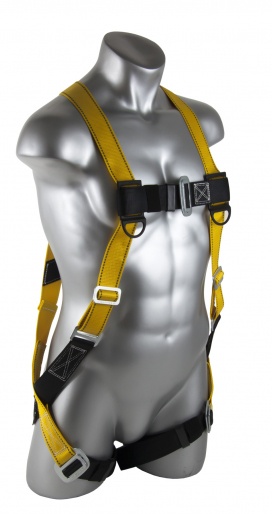 Guardian Fall Protection Velocity Harness with Pass-Thru Leg Straps from GME Supply