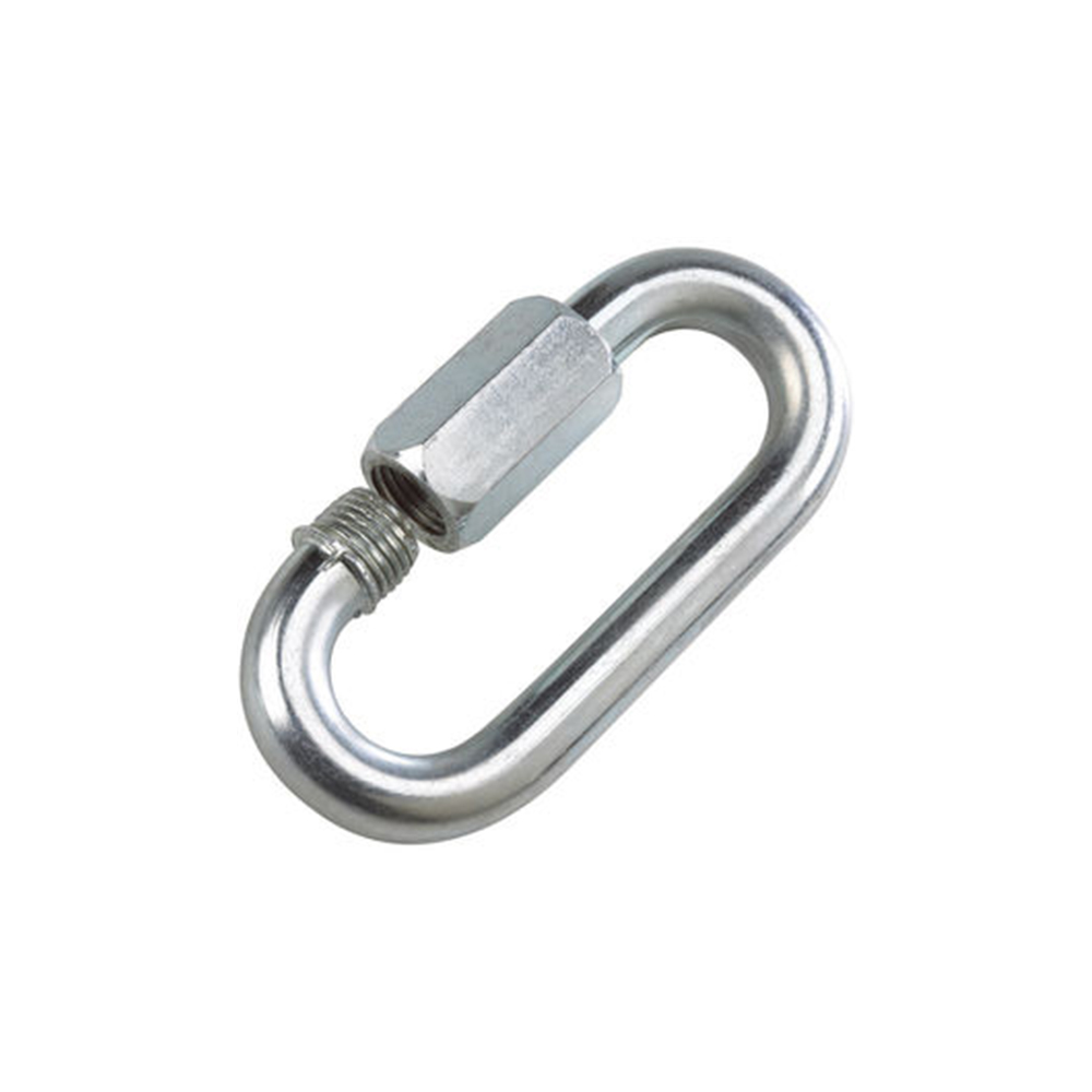1/4 Inch 880 Pound Capacity Zinc Plated Quick Link from GME Supply