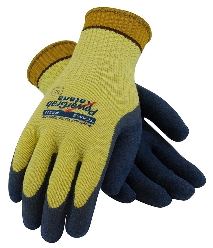 PIP PowerGrab Katana Steel Glove with Latex Coated MicroFinish Grip on Palm & Fingers (Dozen) from GME Supply