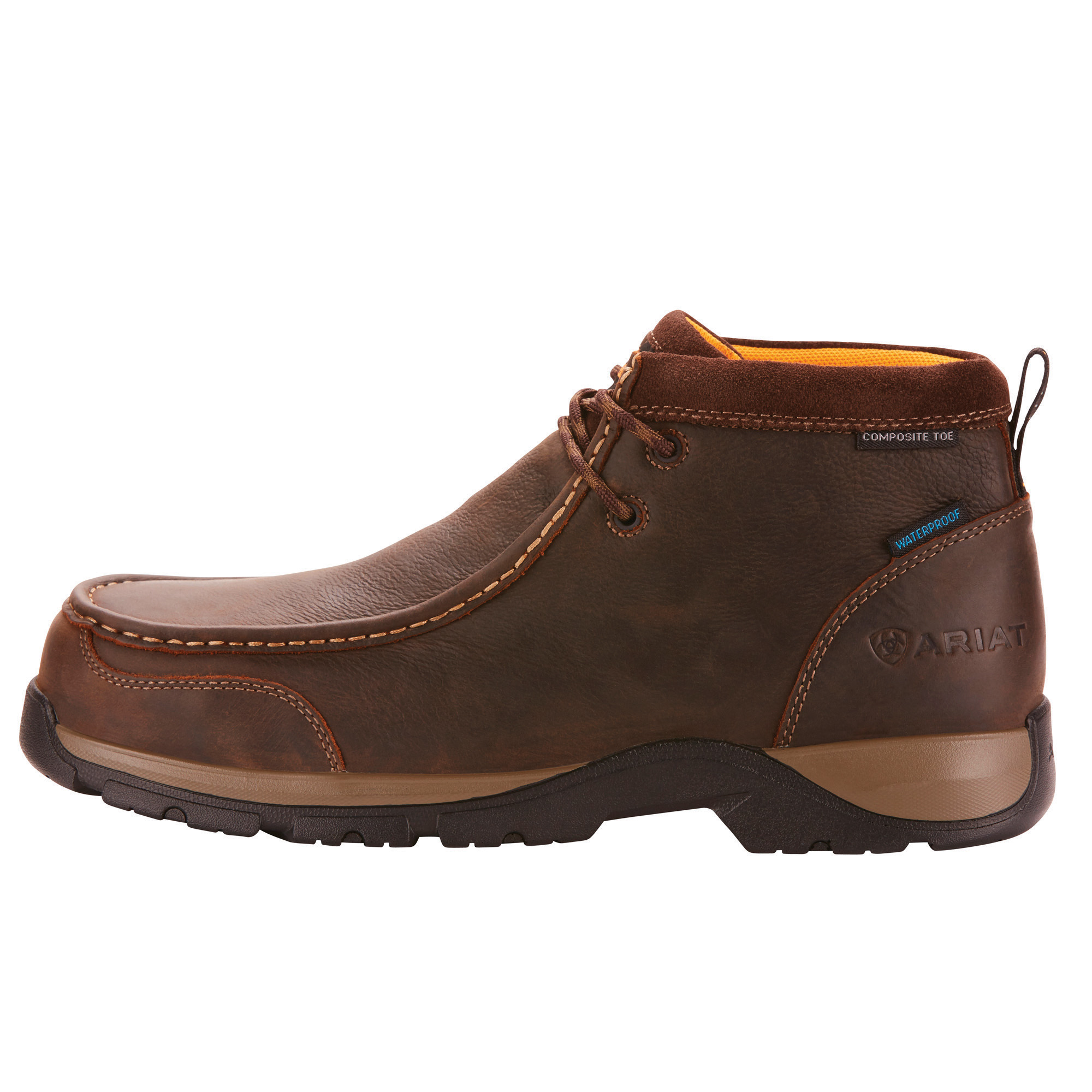 Ariat Men's Edge LTE Moc Waterproof Work Boots with Composite Toe from GME Supply