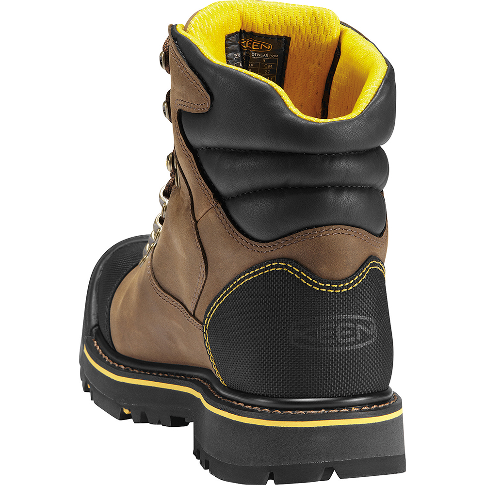 Keen Men's Milwaukee Waterproof Steel Toe Work Boots from GME Supply