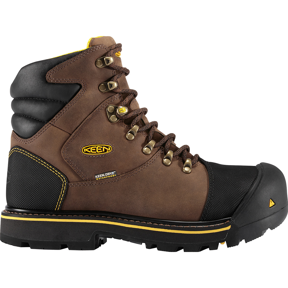 Keen Men's Milwaukee Waterproof Steel Toe Work Boots from GME Supply